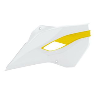 RADIATOR SHROUDS RTECH WHITE HUSQVARNA FC FE TC TE