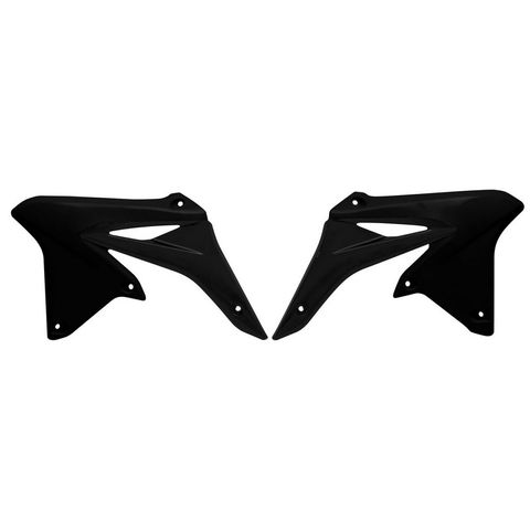 RADIATOR SHROUDS RTECH BLACK SUZUKI RMZ250 10-18