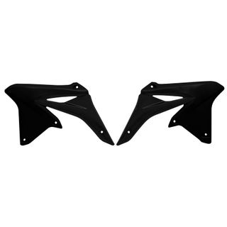 RADIATOR SHROUDS RTECH MADE IN ITALY SUZUKI RMZ250 10-18  BLACK