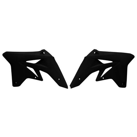 RADIATOR SHROUDS RTECH BLACK SUZUKI RMZ250 07-09