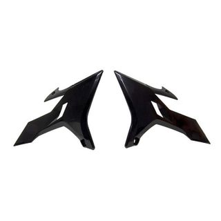 RADIATOR SHROUDS RTECH BLACK YAMAHA WR250 WR250X 16-21 YZ125 YZ250 15-21 YZ125X YZ250X 20-22