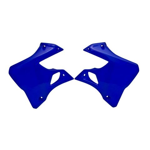 RADIATOR SHROUDS RTECH YZ125 YZ250 96-01 BLUE