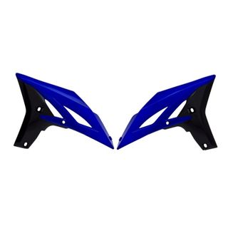 RADIATOR SHROUDS RTECH BLUE BLACK YAMAHA WR450F 12-15 YZ250F 10-13