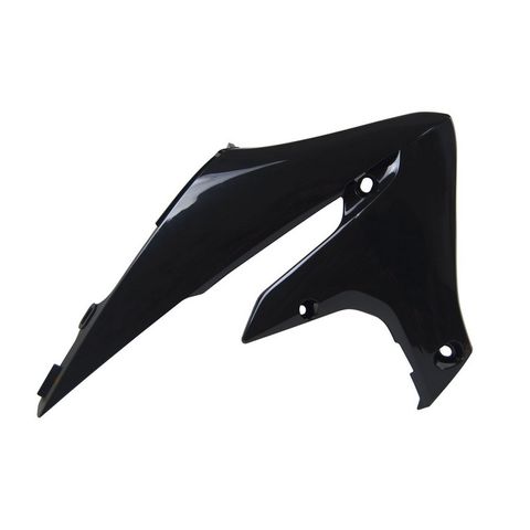 RADIATOR SHROUDS YAMAHA YZ450F 18-21 YZ250F YZ450FX 19-21 YZ250FX 20-21 BLACK