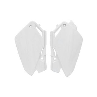 SIDE PANELS RTECH WHITE HONDA CR85R 03-07