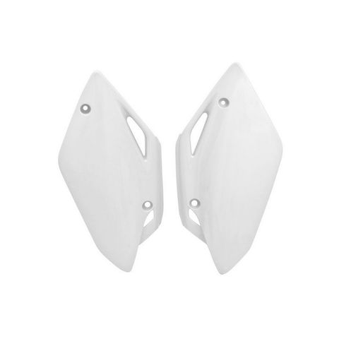 SIDE PANELS RTECH WHITE HONDA CRF150R 07-ON