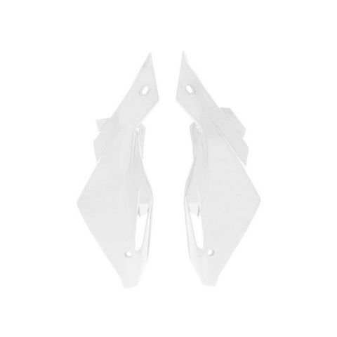 SIDE PANELS RTECH WHITE HUSQVARNA CR 125 09-13 WR 125 09-13