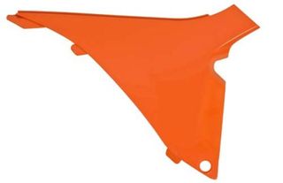 AIR BOX COVER RIGHT RTECH KTM 125SX 150SX 250SX 2012 250SXF 350SXF 450SXF 11-12  ORANGE