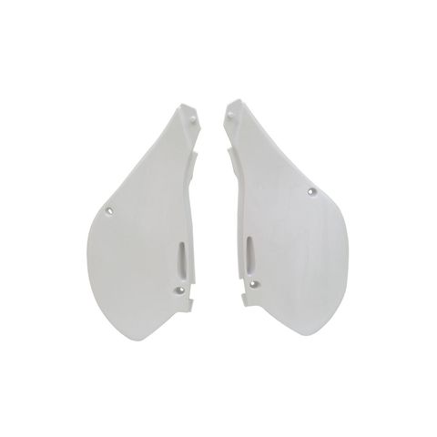 SIDE PANELS RTECH WHITE KAWASAKI KX125 99-02 KX250 99-02