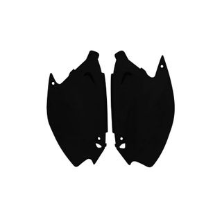 SIDE PANELS RTECH BLACK KAWASAKI KX125 03-10 KX250 03-10