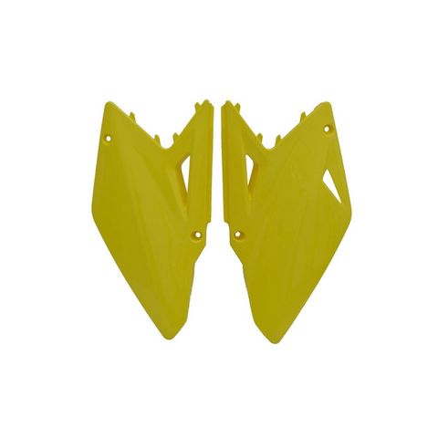 SIDE PANELS RTECH YELLOW SUZUKI RMZ450 08-17