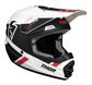 THOR SECTOR SPLIT YOUTH HELMET WHT BLK