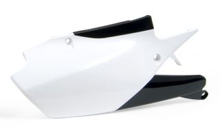 SIDE PANELS RTECH WHITE BLACK YAMAHA WR250F WR450F YZ250F YZ250FX YZ450F YZ450FX