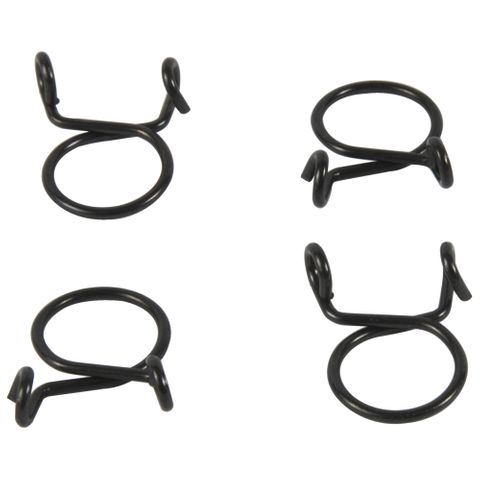 ALL BALLS FUEL LINE CLAMP REFILL KIT 4PC 12.00MM