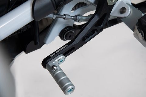 SW MOTECH GEAR LEVER CNC MILLED ALUMINIUM HARDCOAT BMW R1200GS R1200GS R1200GS LC R1250GS R1250GS