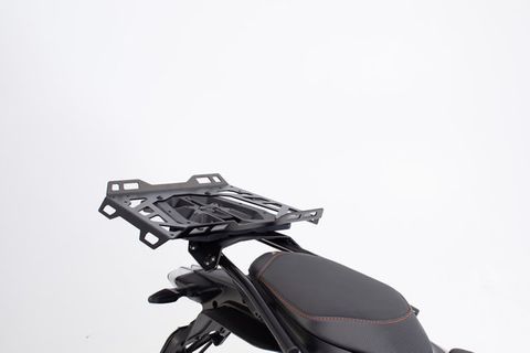 SW MOTECH STREET RACK LUGGAGE RACK EXTENSION 45CM X 30CM ALUMINUM BLACK