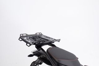 SW MOTECH STREET RACK LUGGAGE RACK EXTENSION 45CM X 30CM ALUMINUM BLACK