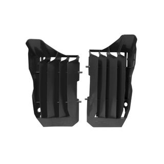 RADIATOR LOUVRES RTECH BLACK OVERSIZE HONDA CRF250R 18-19 CRF250RX 2019