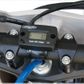 MULTIMETER MOUNT BRACKET FOR HANDLEBAR OR TUBE INSTALLATION OF HARDLINE PRODUCTS HOUR METERS.