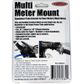 MULTIMETER MOUNT BRACKET FOR HANDLEBAR OR TUBE INSTALLATION OF HARDLINE PRODUCTS HOUR METERS.