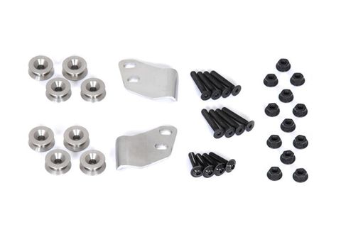 SIDE CARRIER ADAPTER KIT SW MOTECH FOR TRAX ADVENTURE ION EVO ATTACHABLE TO EVO SIDE CARRIERS