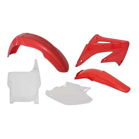 PLASTICS KIT RTECH 5 PIECE OEM COLOURS HONDA CR125R CR250R 04-07