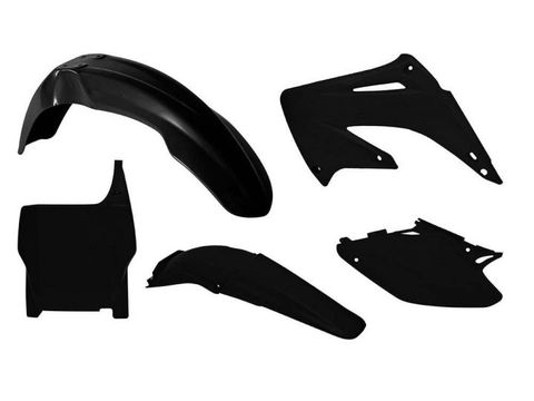 PLASTIC KIT RTECH FRONT&REAR FENDERS SIDEPANELS&RADIATOR SHROUDS&FRONT NUMBERPLATE HONDA CR125R 250R