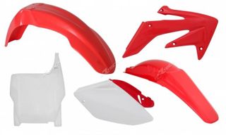 PLASTICS KIT RTECH 5 PIECE OEM COLOURS HONDA CRF250R 04-05