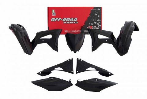 PLASTIC RTECH FRONT/REAR FENDER RADIATORSHROUD SIDEPANEL AIRBOX COVERS&FRONT NUMBERPLATE CRF450/250R