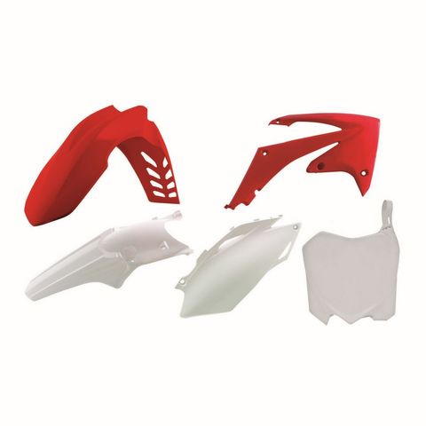 PLASTICS KIT RTECH 5 PIECE OEM COLOURS HONDA CRF250R 10-13 CRF450R 09-13