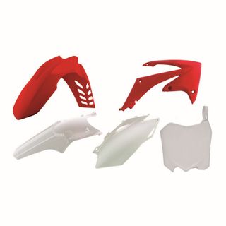 PLASTICS KIT RTECH 5 PIECE OEM COLOURS HONDA CRF250R 10-13 CRF450R 09-13