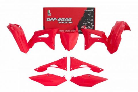 PLASTICS KIT RTECH HONDA CRF250R 19-21 CRF450R 19-20 RED