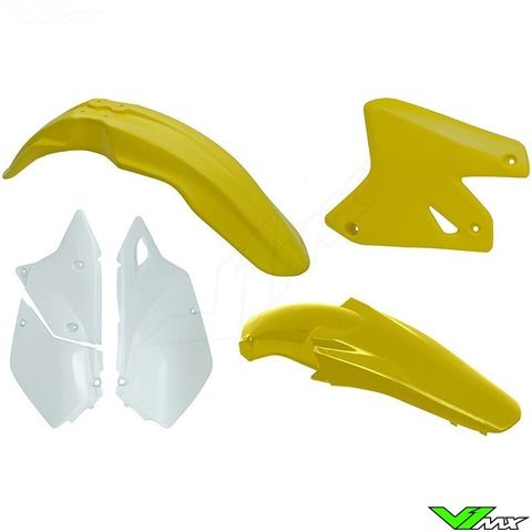 PLASTICS KIT RTECH 4 PIECE OEM COLOURS SUZUKI DRZ400 00-20