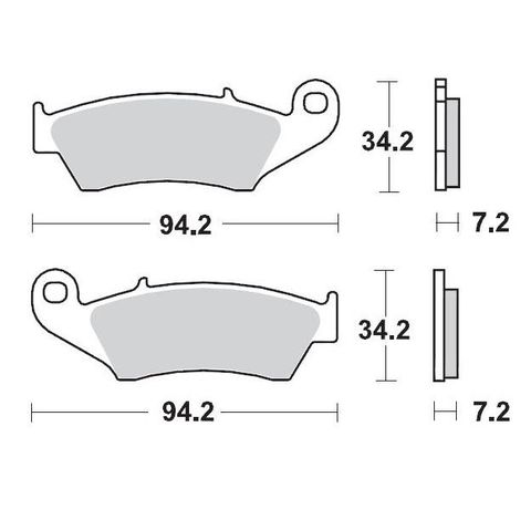 BRAKE PADS FRONT MOTO MASTER RACING GP APRILIA BETA GAS GAS HONDA YAMAHA SUZUKI KAWASAKI