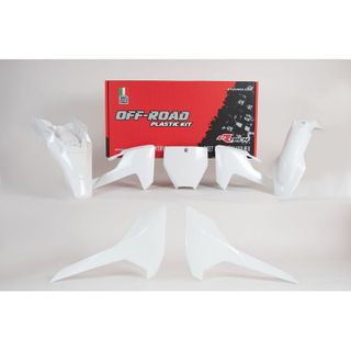 PLASTICS KIT RTECH 5 PIECE WHITE HUSQVARNA TC65 17-23