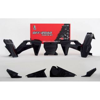 PLASTICS KIT RTECH 6 PIECE BLACK HUSQVARNA FC FX TC TX