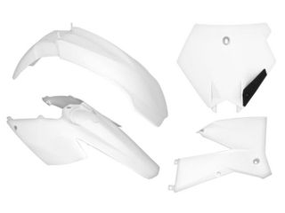 PLASTIC KIT  RTECH KTM 125SX 250SX 250SXF 450SXF 525SXF 05-06 WHITE