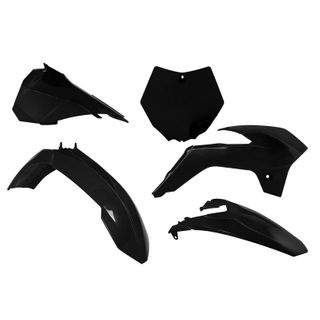 PLASTICS KIT RTECH 5 PIECE BLACK KTM 85 SX 13-17