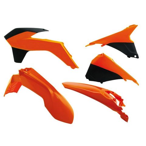 PLASTICS KIT RTECH 4 PIECE OEM COLOURS KTM EXC EXC-F