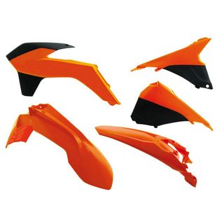 PLASTICS KIT RTECH 4 PIECE OEM COLOURS KTM EXC EXC-F