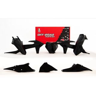 PLASTICS KIT RTECH 6 PIECE BLACK KTM SX XC SX-F XC-F