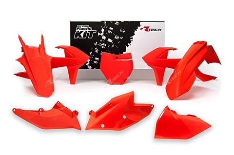 PLASTICS KIT RTECH 6 PIECE ORANGE KTM 125 150 250 300 350 450 SX SX F XC XC F XC W 16-18