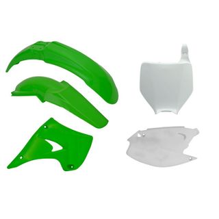 PLASTICS KIT RTECH 5 PIECE OEM COLOURS KAWASAKI KX125 250 03-10