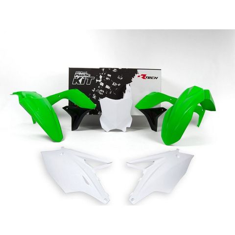 PLASTICS KIT RTECH 6 PIECE OEM COLOURS KAWASAKI KX450F 16-18