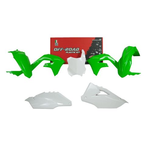 PLASTICS KIT RTECH 5 PIECE OEM COLOURS KAWASAKI KX250 KX250F KX250X KX450F KX450X