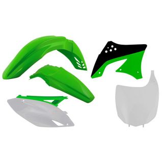 PLASTICS KIT RTECH 5 PIECE OEM COLOURS KAWASAKI KX450F 09-11