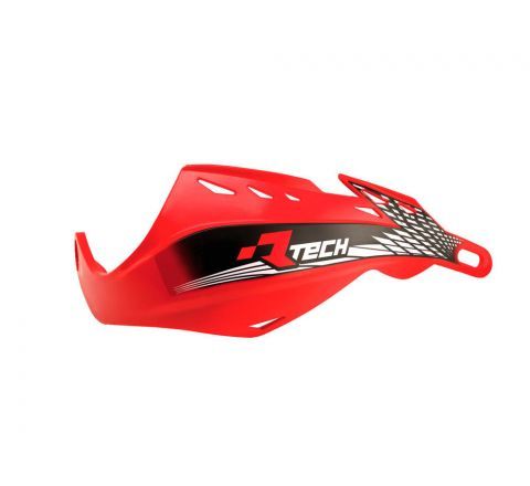 HANDGUARDS RTECH GLADIATOR INCLUDES MOUNTING KIT RED UNIVERSAL