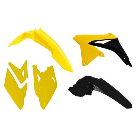 PLASTICS KIT RTECH 4 PIECE OEM COLOURS SUZUKI RMX450 10-20