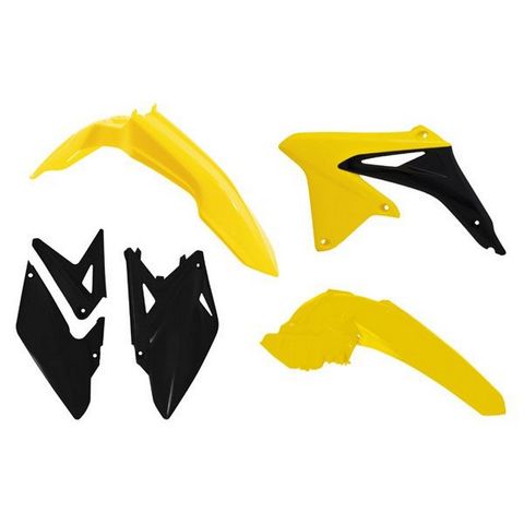 PLASTICS KIT RTECH 4 PIECE OEM COLOURS SUZUKI RMX450 10-19