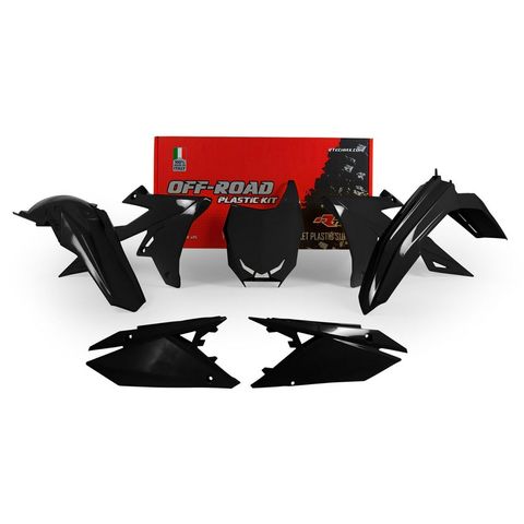 PLASTICS KIT RTECH  RMZ450 18-21  RMZ250 19-21 BLACK